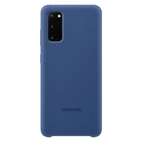 SAMSUNG Silicone Cover zadní kryt pro Samsung Galaxy S20 námořní modrá