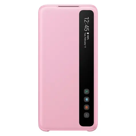 SAMSUNG Clear View Flipové pouzdro pro Samsung Galaxy S20+ růžová