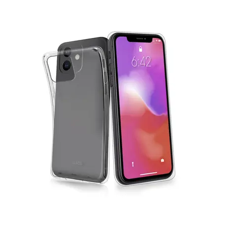 SBS Skinny pouzdro pro Apple iPhone 11 transparentní