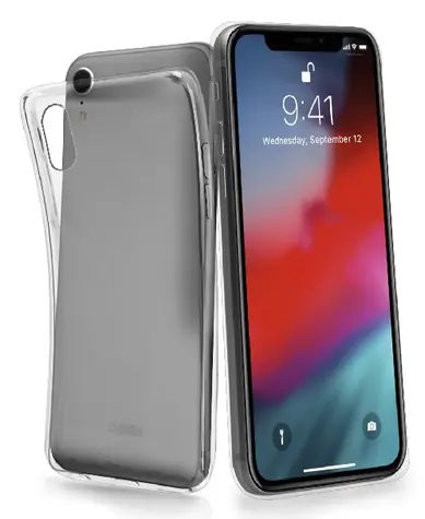 SBS Skinny pouzdro pro Apple iPhone XR transparentní