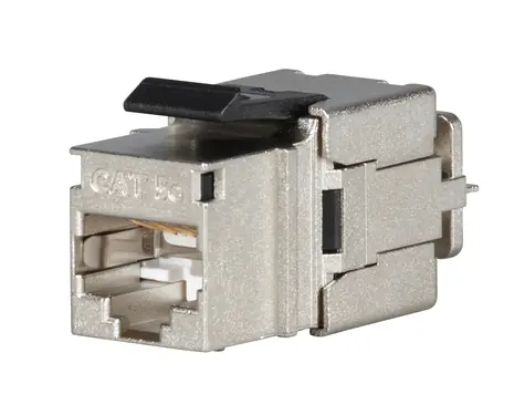 Solarix rychlozařezávací keystone CAT5E STP / konektor RJ45 / stíněný