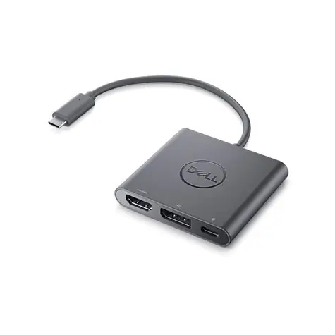 DELL adaptér USB-C na HDMI & DisplayPort & USB-C