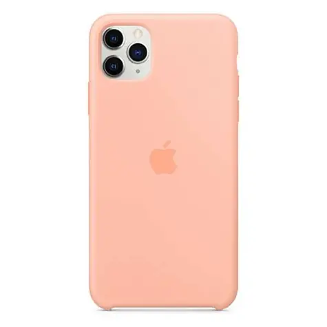 Apple Silikonový kryt pro iPhone 11 Pro Max - Grapefruit Pink