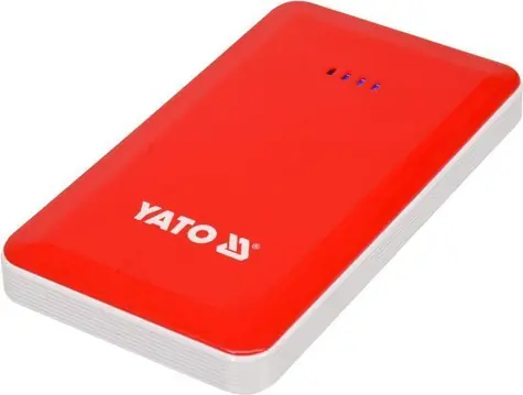 YATO YT-83080 Startovací zdroj a powerbanka 7500 mAh / 5V / 2A / Startovací proud 200A / Li-Po / svítilna