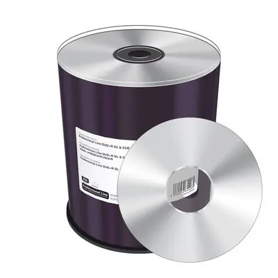 MediaRange MRPL606-C DVD+R DoubleLayer Professional / 8.5 GB / 8x / 100ks cake