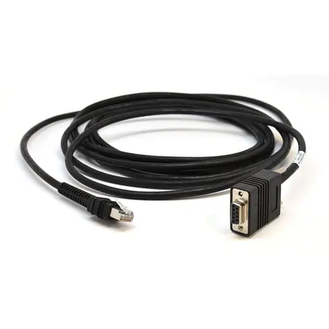 ZEBRA (CBA-R21-S15PAR) Propojovací kabel RS-232 / 4,6m / rovný / TxD na PIN 2 / 9pin