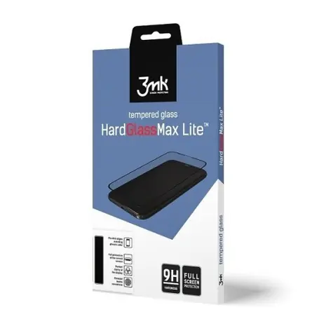 3mk HardGlass Max Lite Tvrzené sklo pro Samsung Galaxy A70 černá