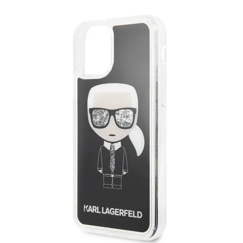 Karl Lagerfeld Iconic Silikonvé pouzdro pro Apple iPhone 11 Pro černá