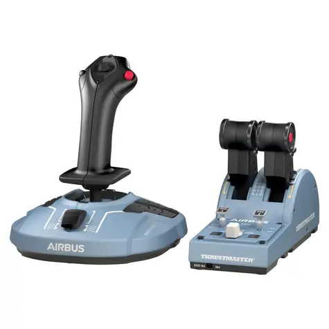 Thrustmaster TCA Officer Pack Airbus edice / Joystick TCA Sidestick Airbus + ovladač plynu TCA Quadrant Airbus / pro PC