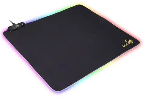 GENIUS GX GAMING podložka pod myš GX-Pad 500S RGB / 450 x 400 x 3 mm / USB / RGB podsvícení