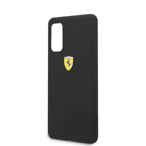 Ferrari SF Silikonový Kryt pro Samsung Galaxy S20 černá