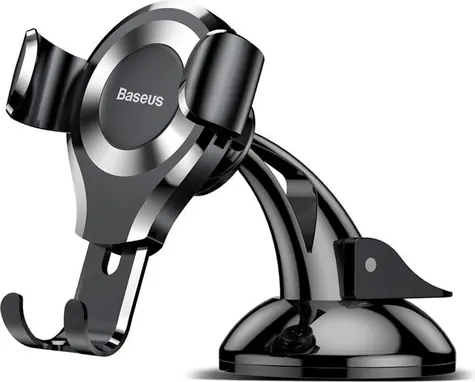 Baseus Osculum Type Gravity Car Holder stříbrná / držák telefonu do auta