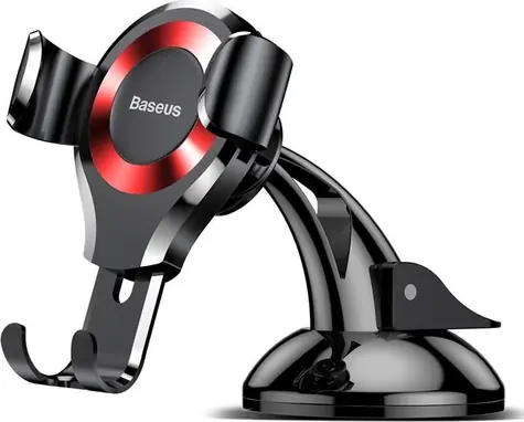 Baseus Osculum Type Gravity Car Holder červená / držák telefonu do auta