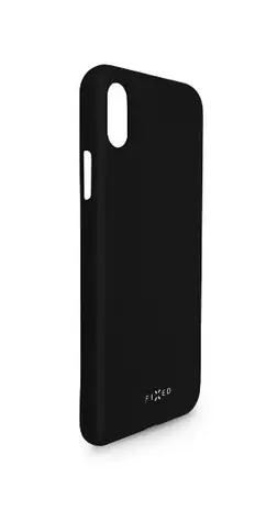 FIXED Story Zadní pogumovaný kryt pro Apple iPhone 12 & 12 Pro černá