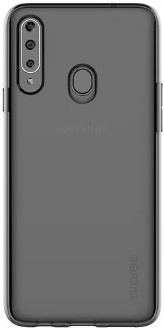 SAMSUNG A Cover poloprůhledný zadní kryt pro Samsung Galaxy A20s černá