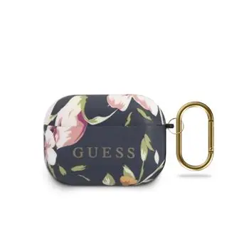GUESS Silikonové Pouzdro pro Apple Airpods Pro Floral N.3