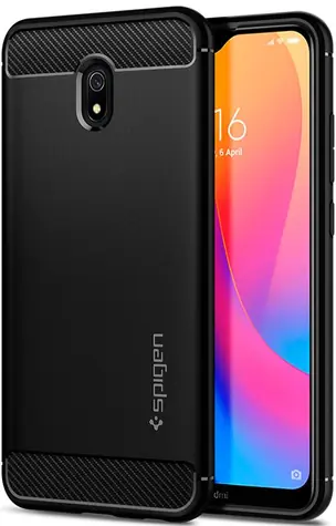 Spigen Rugged Armor ochranný kryt pro Xiaomi Redmi 8A černá
