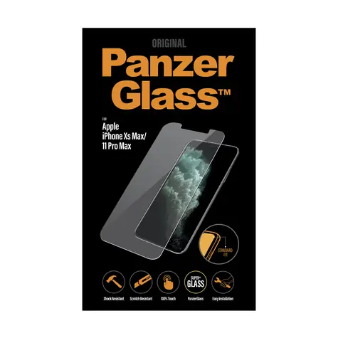 PanzerGlass Standard Fit Tvrzené sklo pro Apple iPhone 11 Pro Max & Xs Max čirá