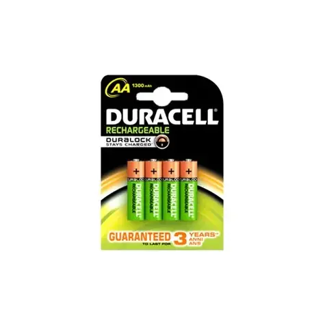 Duracell StayCharged HR06 akumulátor AA Ni-MH 1300 mAh 1.2 V 4 ks / 4ks / 1.2V