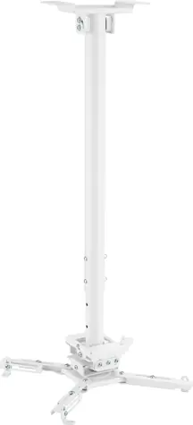 VivoLink Ceiling Mount M bílá / stropní držák pro projektor / 60.5cm - 90.5cm / až do 35 kg