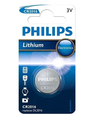 Philips baterie CR2016 - 1ks