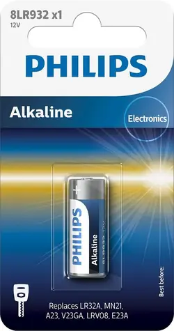 Philips baterie 8LR932 (23A), alkalická - 1ks
