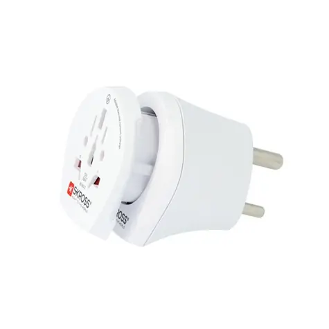 SKROSS PA62 cestovní adaptér India Combo pro použití v Indii