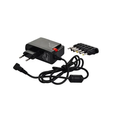 Solight DA24 univerzální síťový adaptér 600mA / stabilizovaný / výměnné konektory