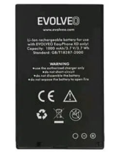 EVOLVEO originální baterie pro EasyPhone XD EP-600 / 1000mAh