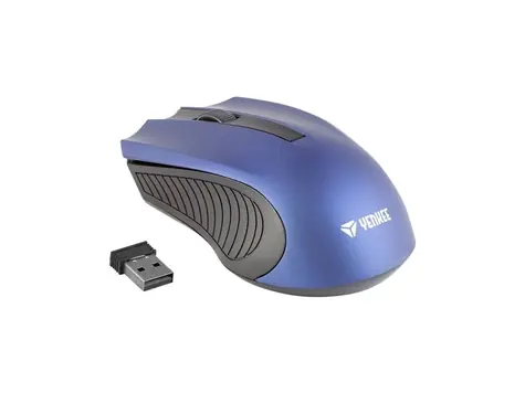 YENKEE Monaco modrá / bezdrátová myš / USB / 1000 DPI / 3 tlačítka