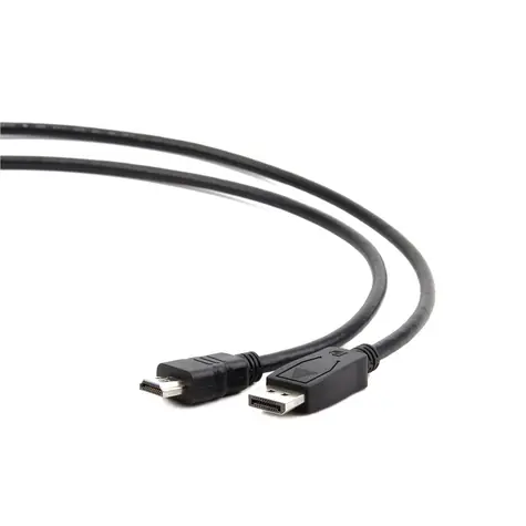 Gembird kabel DisplayPort M na HDMI M 1.8m černá