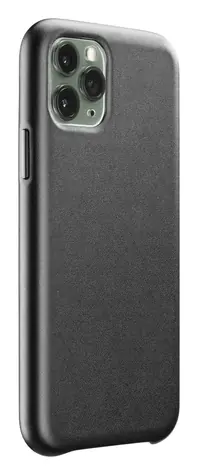 Cellularline Elite Ochranný kryt pro Apple iPhone 11 Pro Max černá / PU kůže 