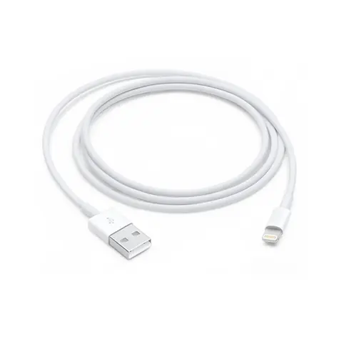 Apple originální datový kabel USB-A na Lightning (1m) / 1x USB-A 2.0 (M) / 1x Lightning (M) / bílá