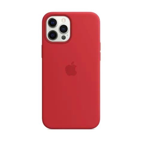 Apple silikonový kryt s MagSafe pro iPhone 12 Pro Max červená
