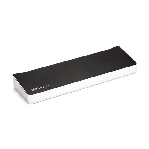 StarTech DK30CH2DEPUE dokovací stanice černo-stříbrná / 100W napájení / 1x HDMI / 2x DisplayPort / 1x RJ-45 / 5x USB 3.0