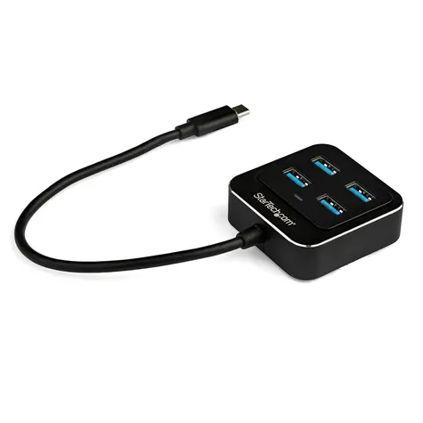 StarTech USB-A Hub 4 porty černá / 4x USB-A / 10 Gbs 