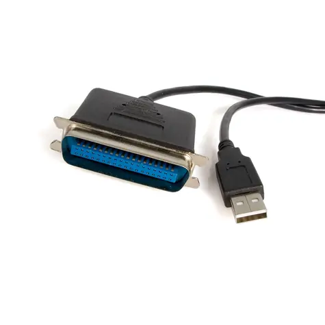 StarTech adaptér USB-A na Centronics 3 m černá 