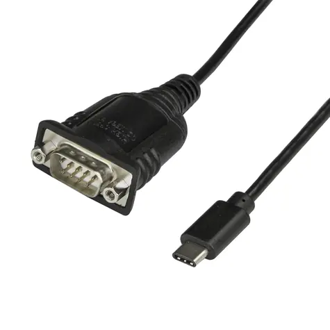 StarTech kabel USB-C na RS232 černá / 921.6 kbps