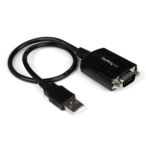 StarTech adaptér USB-A na RS232 DB9 0.3 m černá / COM / 920 kBs