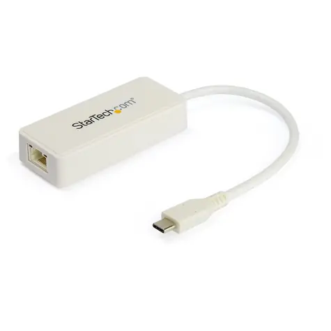 StarTech adaptér USB-C na RJ-45 bílá / 1Gbs / Thunderbolt 3