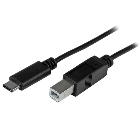 StarTech kabel USB-C na USB-B černá / 480 Mbps / Thunderbolt 3 / 1m