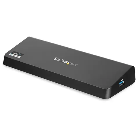 StarTech USB3DOCKHDPC dokovací stanice černá / 4x USB-A / 1x USB-B / 1x HDMI / 1x DisplayPort  / 1x RJ-45