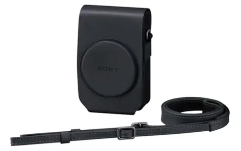SONY LCS-RXG Měkké pouzdro pro fotoaparáty řady RX100 černá
