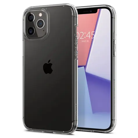 Spigen Ultra Hybrid ochranný kryt pro Apple iPhone 12 Pro Max čirá