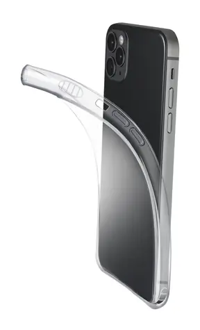 Cellularline Fine Extratenký zadní kryt pro Apple iPhone 12 Pro Max transparentní