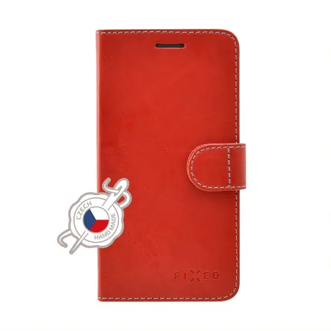 FIXED Fit Pouzdro typu kniha pro Apple iPhone 12 Pro Max červená