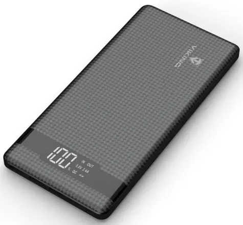 Viking PN-961 10000mAh černá / Power banka / QC3.0 / 2x USB / 5V / max. 3A