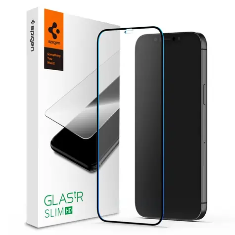 Spigen Glass Full Cover HD ochranné sklo pro Apple iPhone 12 mini černá
