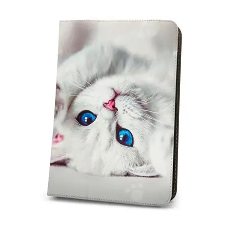 GreenGo Cute Kitty Univerzální pouzdro pro tablety 9-10