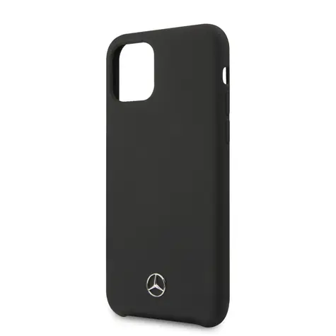 Mercedes Liquid Silikonový Kryt pro Apple iPhone 11 Pro černá